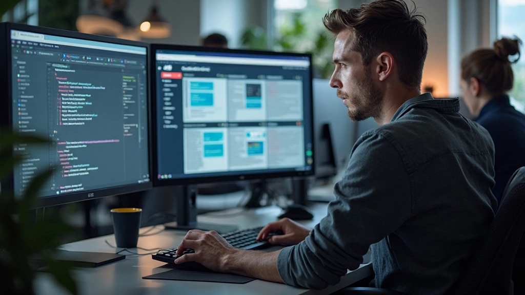 Verschiedene Testtools und Browser-Extensions auf mehreren Monitoren