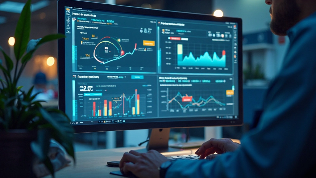 Performance Testing Dashboard mit verschiedenen Metriken